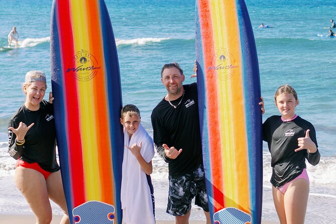 2 Hour Private Group Surf Lesson in Lahaina Maui - Why Private Instruction Helps Families