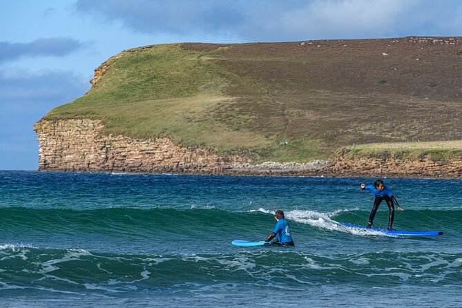 2 hour private surf lesson! (Up to 2 people) - Meeting a local Scottish surf coach