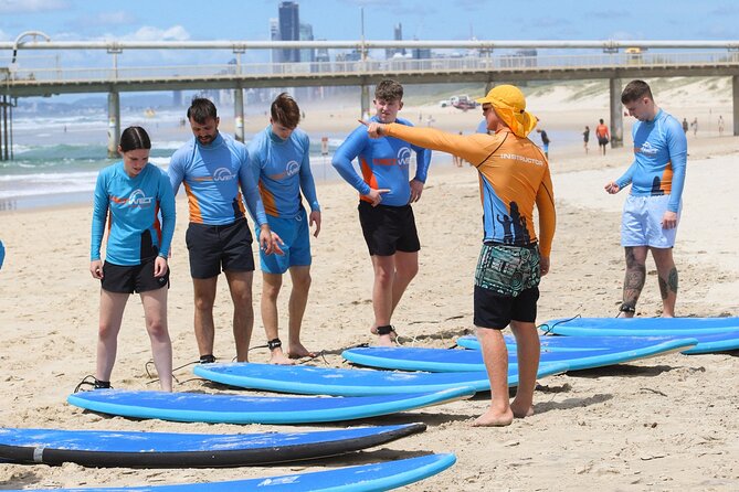 2 Hour Surf Lesson At The Spit, Main Beach (Ages 14+) - What happens during the two-hour lesson