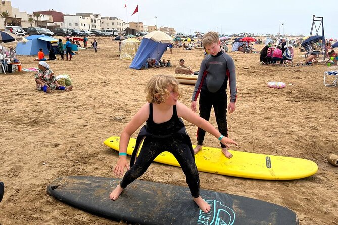 2 Hours Activity Surfing lessons in Taghazout - Two hours of coached surfing