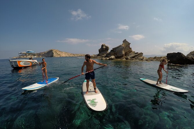 3 Hours by Boat with Paddle Surf Course, Snorkel and more - Who should book this Ibiza water tour