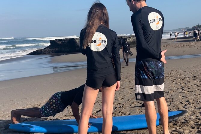 90 Minutes Surfing Lesson in Canggu - Private attention and the group setup
