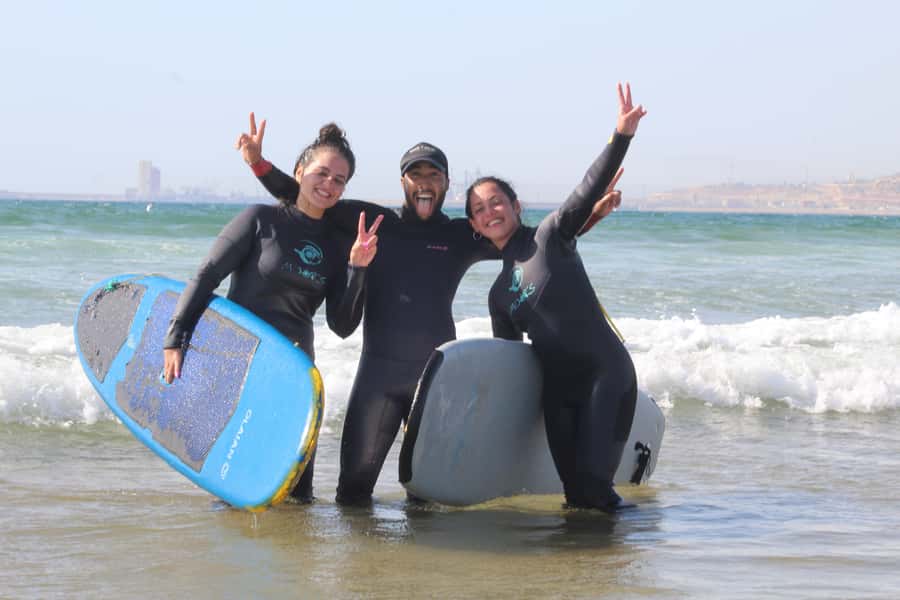 Agadir: Beginner Surf Lesson – Equipment Included - Meeting the team at Agadir Beach