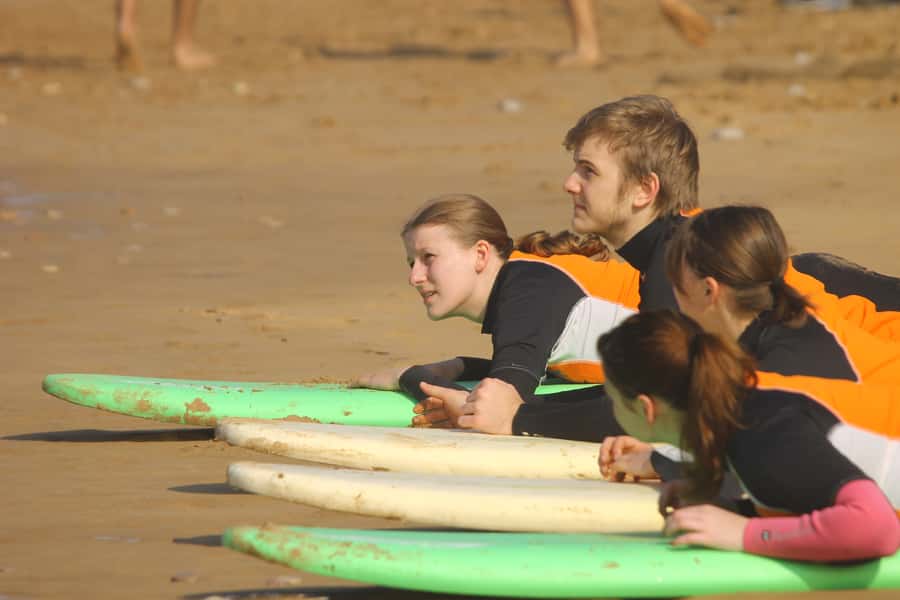 Agadir: Taghazout Beach Surf Lesson with Lunch and Transfer - Why the $48 price can be good value