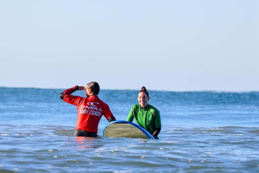 Albufeira: Learn to Surf in Chill Beach Vibes & Good Times - Galé Beach surfing: the key points