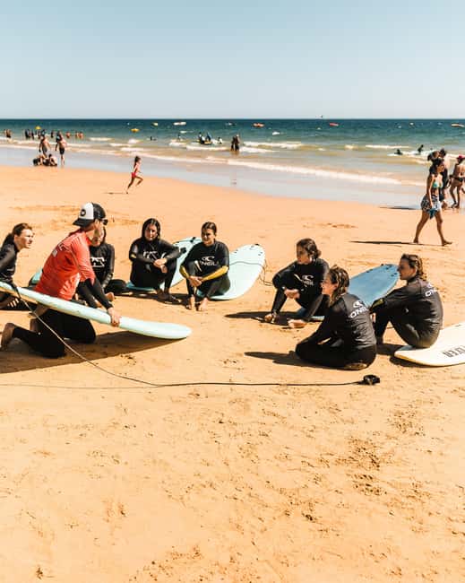 Albufeira: Learn to Surf in Chill Beach Vibes & Good Times - Back into the water for as many waves as possible