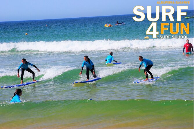 Albufeira: Surf Lesson - What the $36 price includes