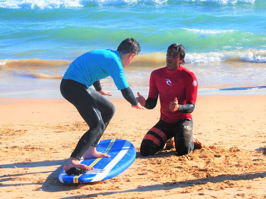 Albufeira: Surfing Lesson at Galé Beach - The beach setting and the feel of the session
