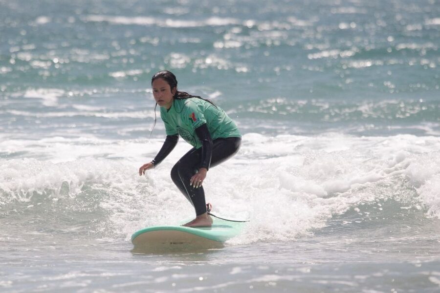 Aulas de Surf/Surf Lesson - Lisboa - The good parts and the limits