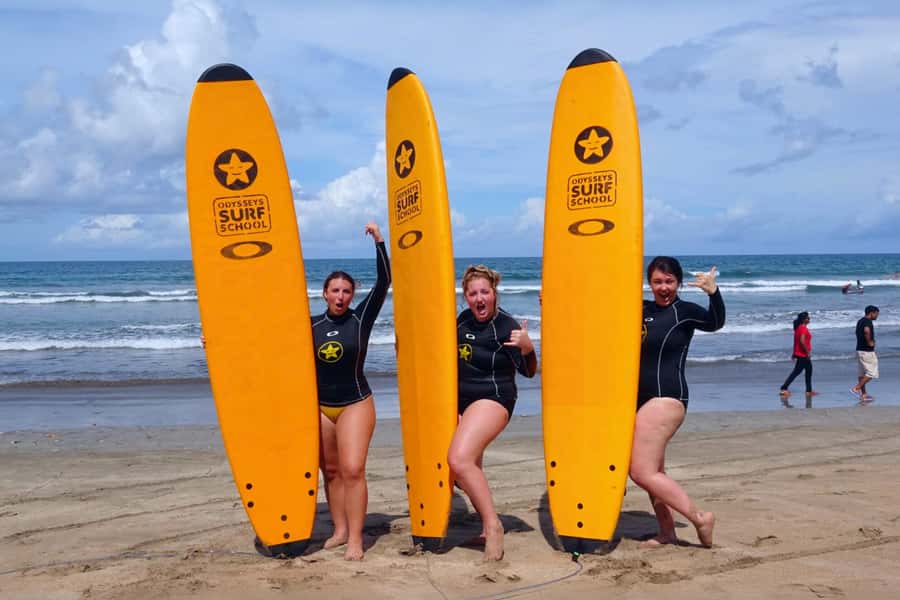 Bali; Group Surf Lesson for Beginners (Non-swimmer Friendly) - Starting at the Mercure hotel in Kuta