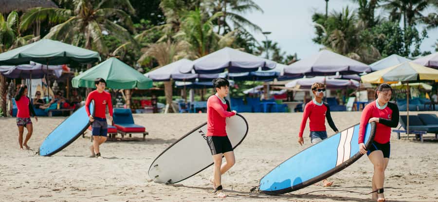 Bali: Surfing Lesson at Legian Beach by Tio Surf - Why Legian Beach works for a first lesson