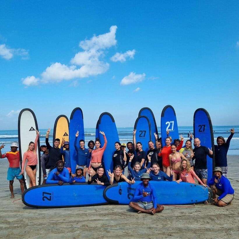 Bali: Surfing Lesson with Southern Beaches Tour & Kecak Show - At a glance
