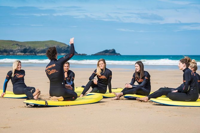 Beginner's Surf Experience in Newquay - Meeting at Cornish Wave Surf School