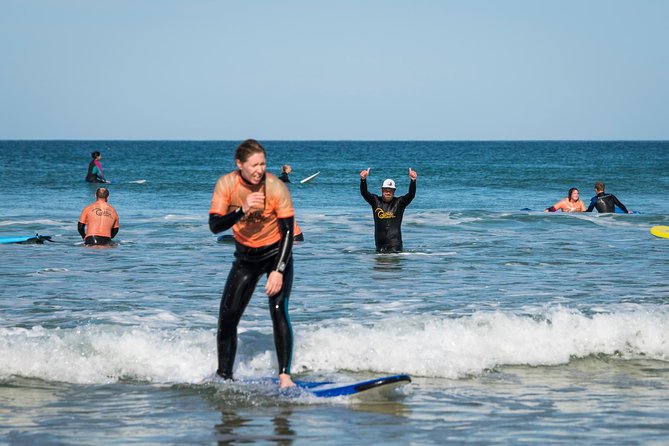 Beginner's Surf Experience in Newquay - Learning the pop-up on the sand