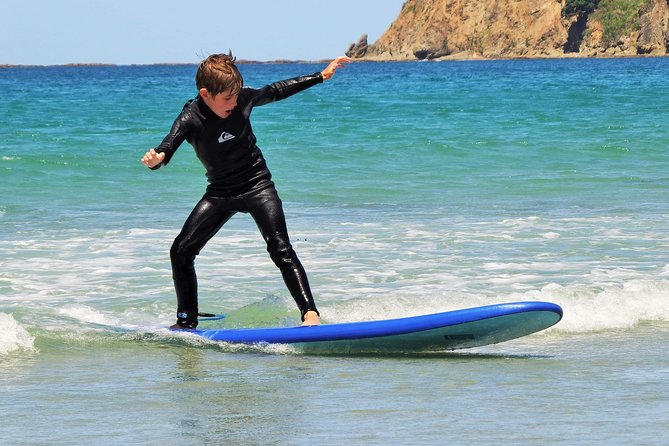 Beginner Surf Lesson at Te Arai Beach - Key points at a glance