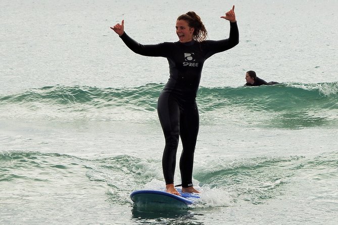 Beginner Surf Lesson at Te Arai Beach - Boards, wetsuits, and the value of the $49.03 price