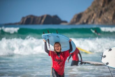 Beginner Surf Lesson at the Beautiful Algarvian West Coast