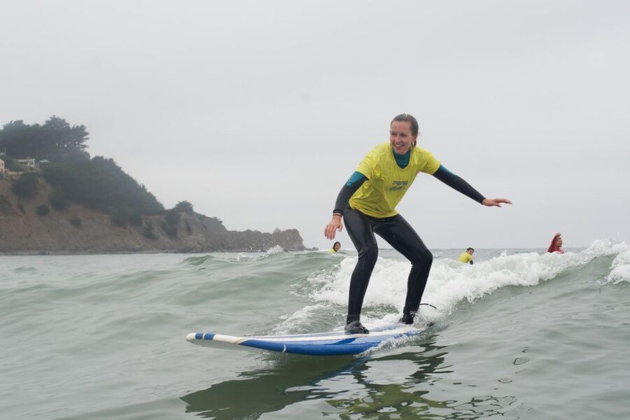 Beginner Surfing Lesson - Pacifica or Santa Cruz - Getting started in Pacifica or Santa Cruz