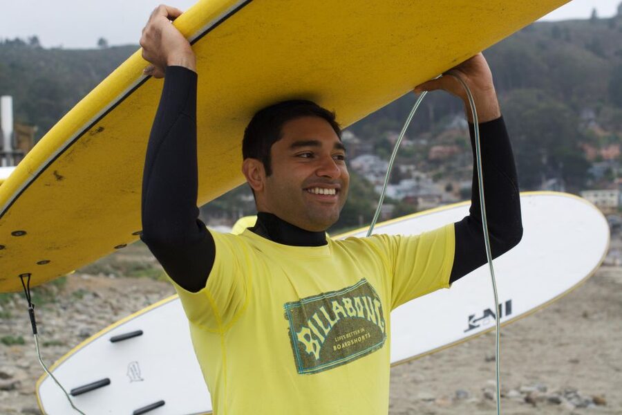Beginner Surfing Lesson - Pacifica or Santa Cruz - The coaches make the difference
