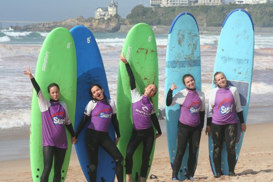 Biarritz : Cours de surf sur la côte Basque. - Scheduling around the tide, not the clock