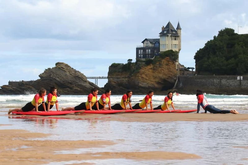 Biarritz: Surf lessons on the Côte des Basques beach - Why the Côte des Basques makes a fine classroom