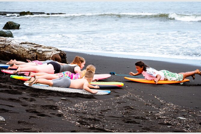 Big Island Surf Lesson from Hilo - The land lesson: five minutes that matter