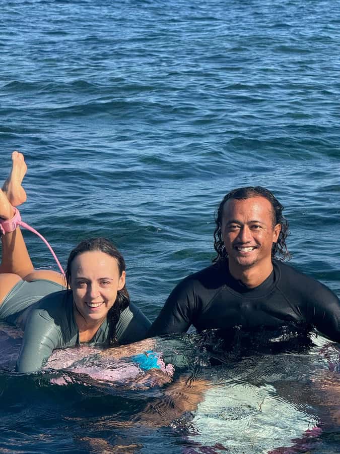 Canggu: Private Surf Lesson with certified lifeguard - From paddling to catching your first wave