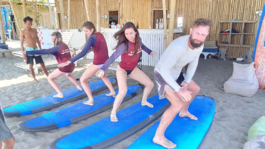 Canggu Surf School Bali - Equipment, safety, and comfort on the beach