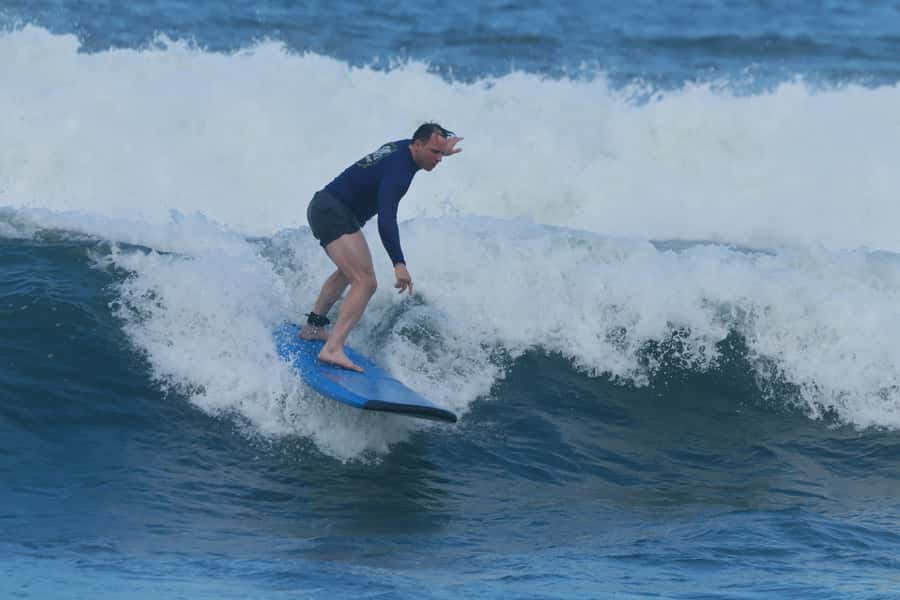 Canggu Surf School Bali - Finding Warung Ayu on Batu Bolong Beach