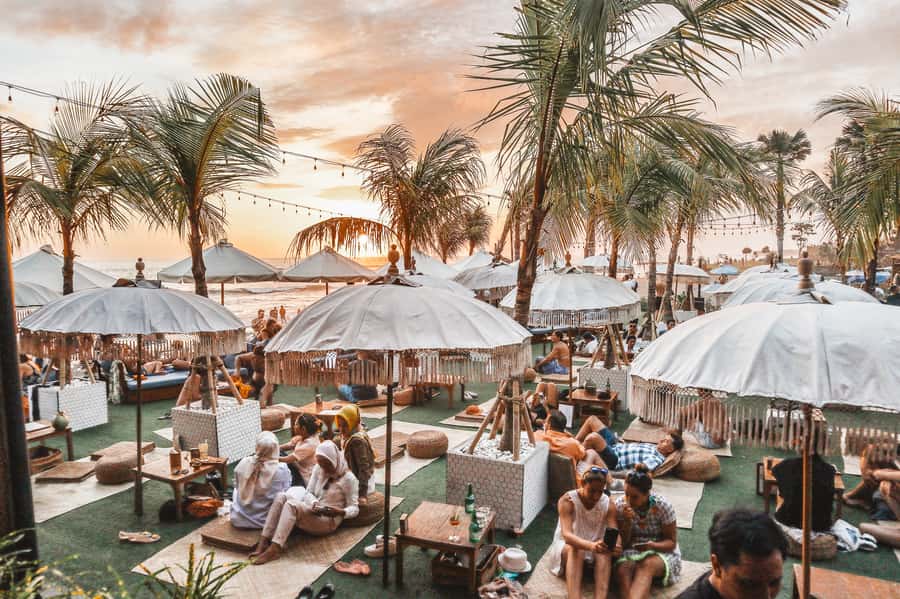 Canggu: Surfing Class, Tanah Lot & Kecak Dance Sunset Tour - The Canggu to Tanah Lot drive