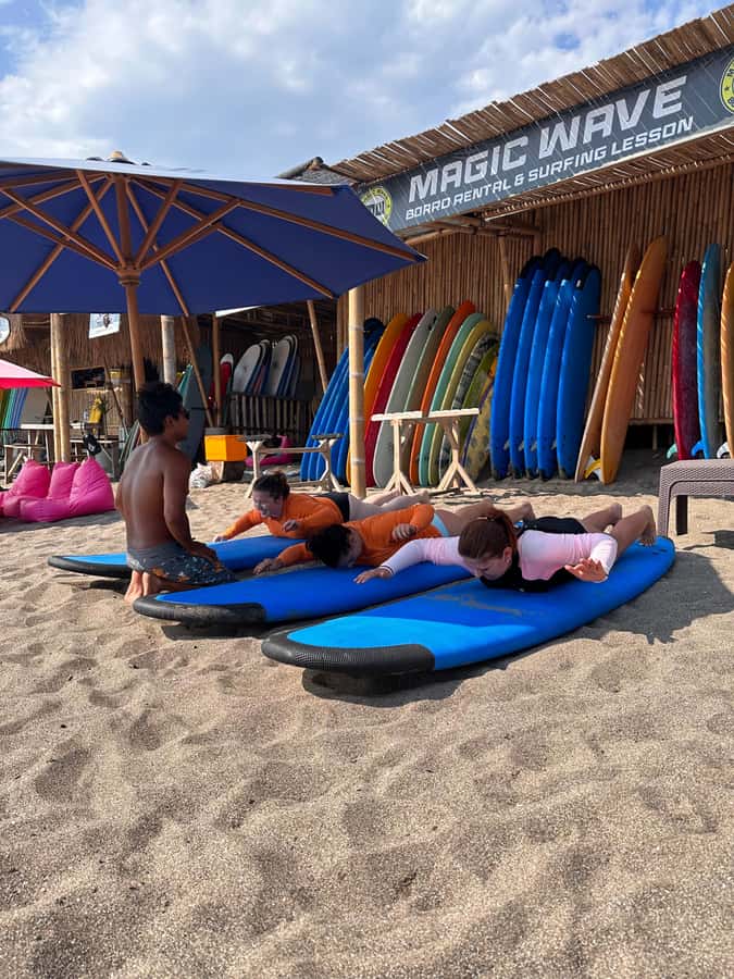 Canggu: Surfing Lesson with ISA Instructor - What $22 gets you