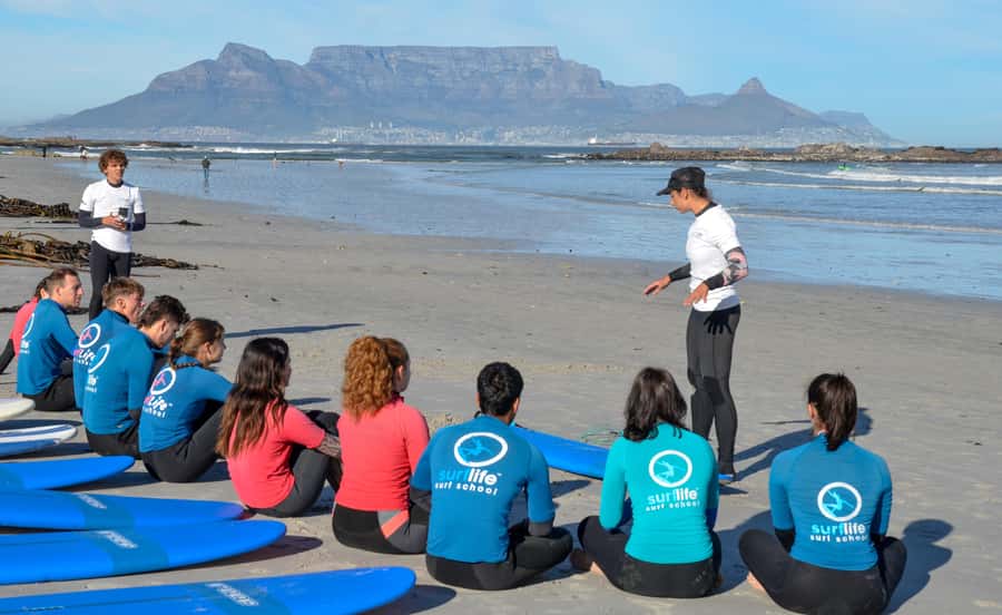 Cape Town:Learn to surf with the best view of Table Mountain - Key points to know before you book