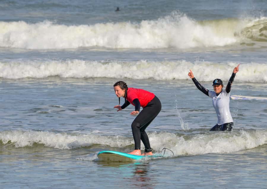 Cape Town:Learn to surf with the best view of Table Mountain - Who will get the most from this surf class?