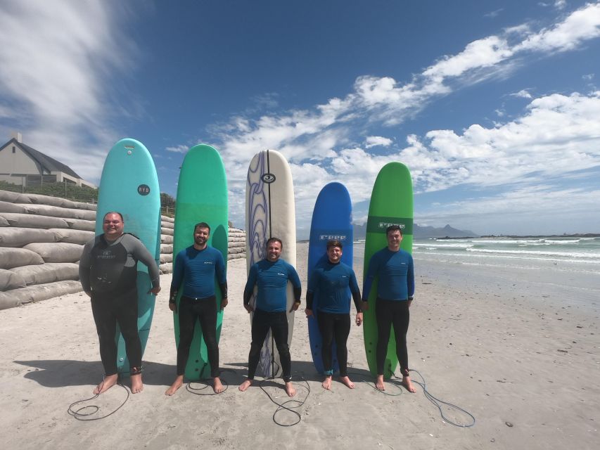 Cape Town:Learn to surf with the best view of Table Mountain - Steering left and right adds a real sense of progress