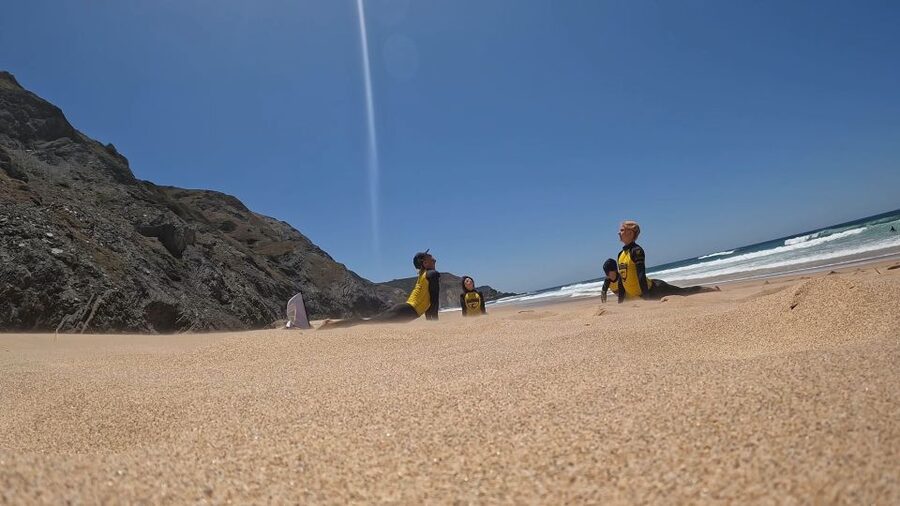 Carrapateira: Surf Lesson - Getting into the water and finding your balance