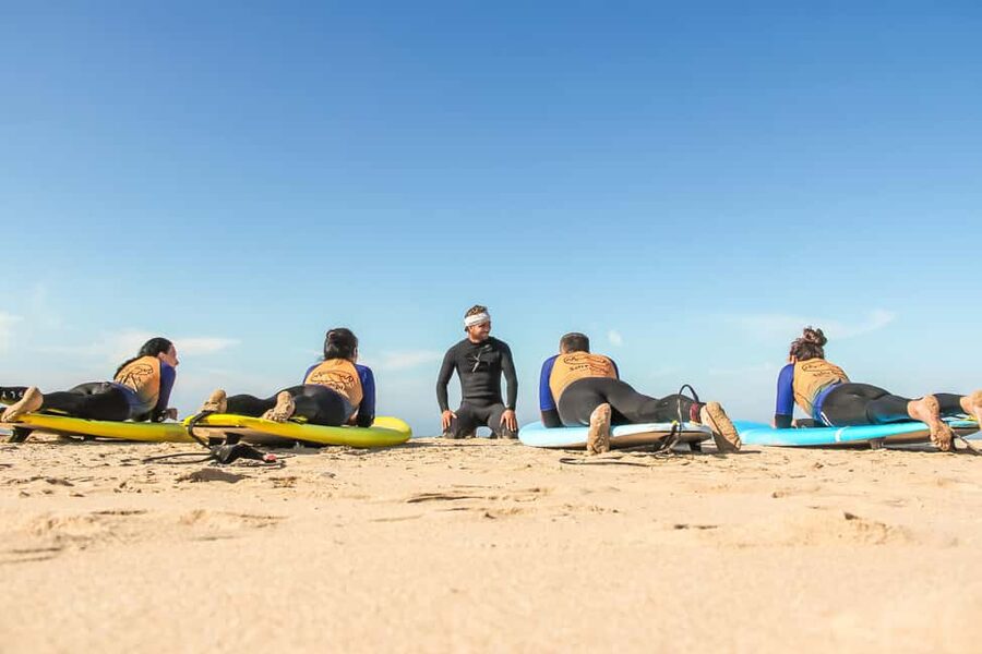 Cascais: Local Surf Experience - Wetsuits, boards, and the first trip into the water