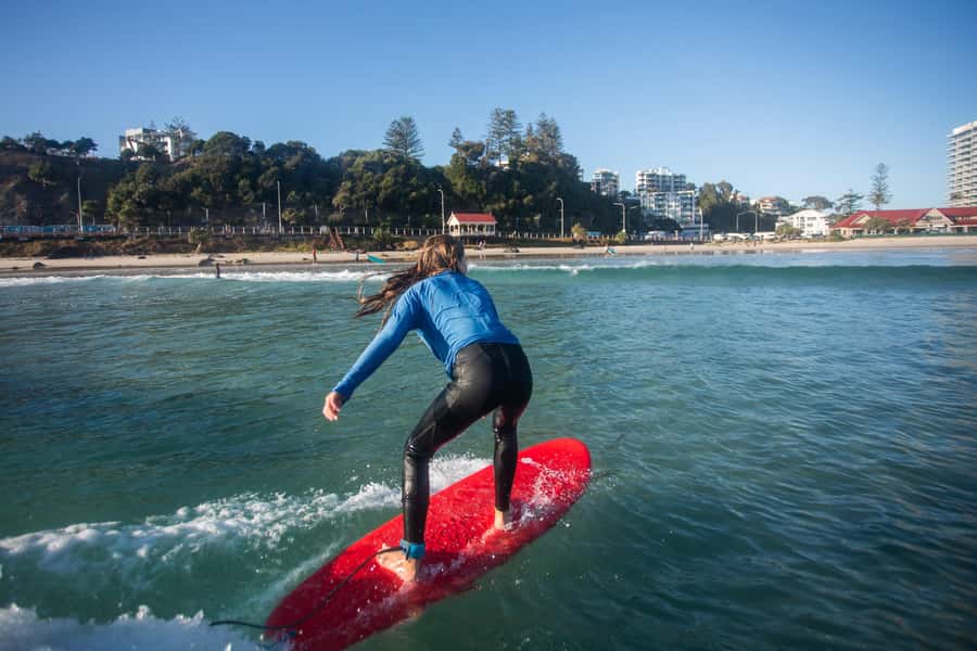 Coolangatta: Adult Group Surf Lesson Kirra, Gold Coast (+13) - Getting set up with the included equipment