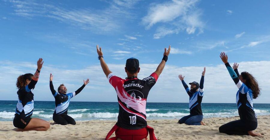 Corralejo: Surf Lessons for Beginners with Hotel Pickup - Try yoga, surfskate, or DrySurf afterward