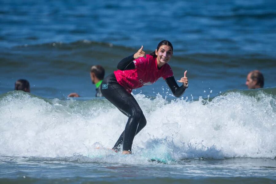 Duckdive - Surf Class in Caparica - Key points at a glance