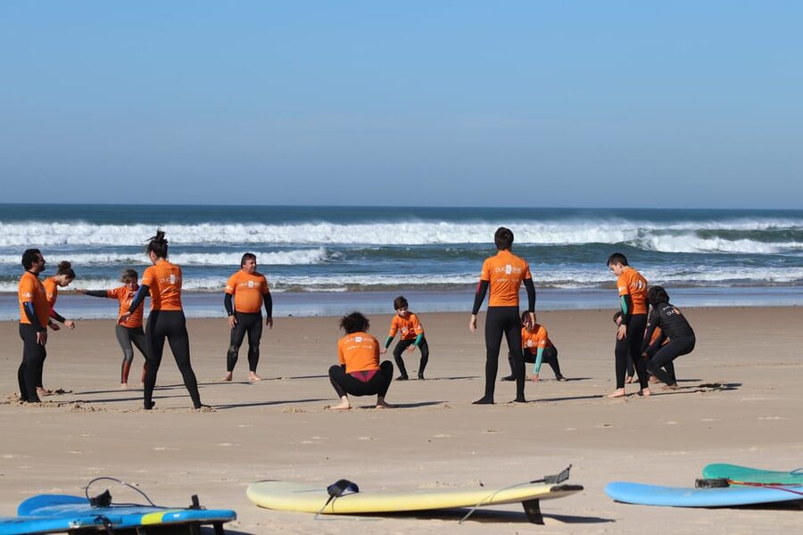 Duckdive - Surf Class in Caparica - The instructor style: patient, clear, and encouraging