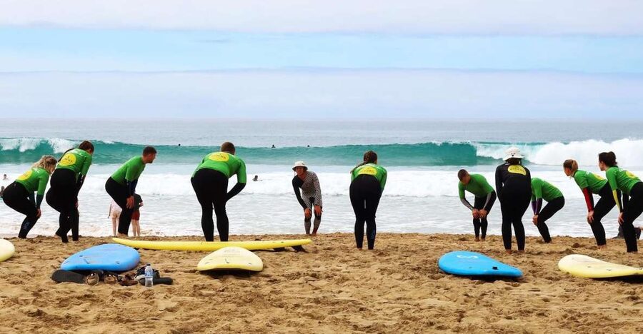 El Cotillo: Surf Lessons, Bike Tours and Rentals - Beach lessons for beginners and reef sessions for intermediates