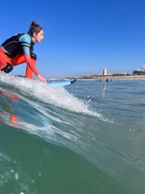 El Palmar: Group Surf class. - Languages and the feel of a shared class