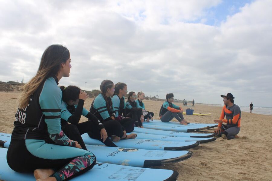 El Palmar: Private Surf Class - Boards, Wetsuits, and Club Facilities