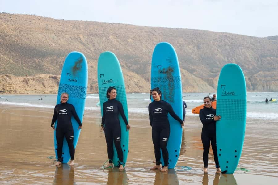 Essaouira Surf Experience –Group Lesson in Sidi Kaouki Beach - What happens before you touch the water