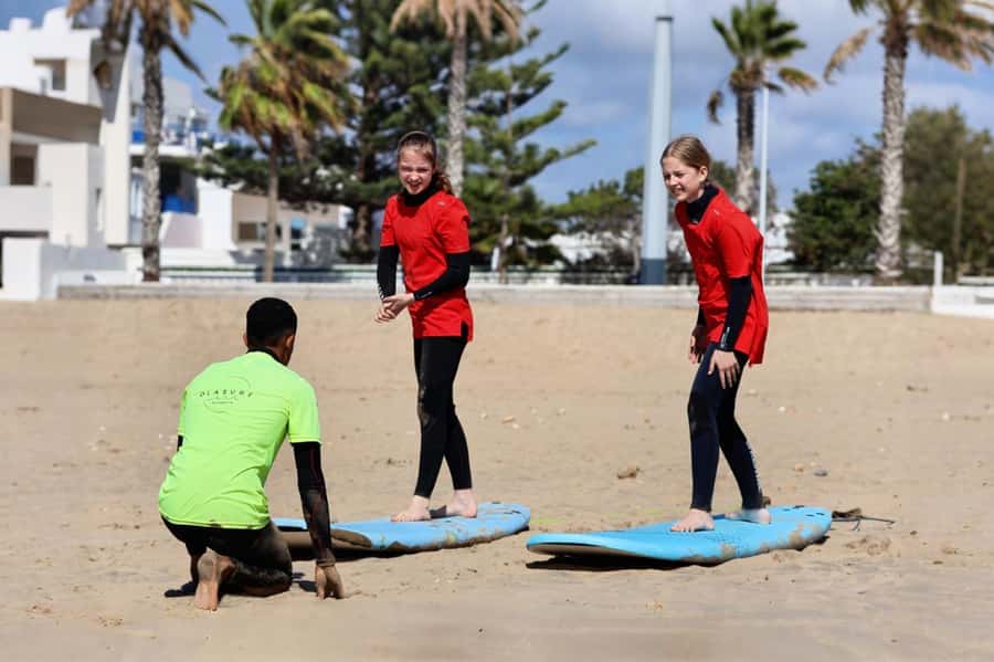 Essaouira: Surf Lessons - The beach conditions and the choice of surf spot