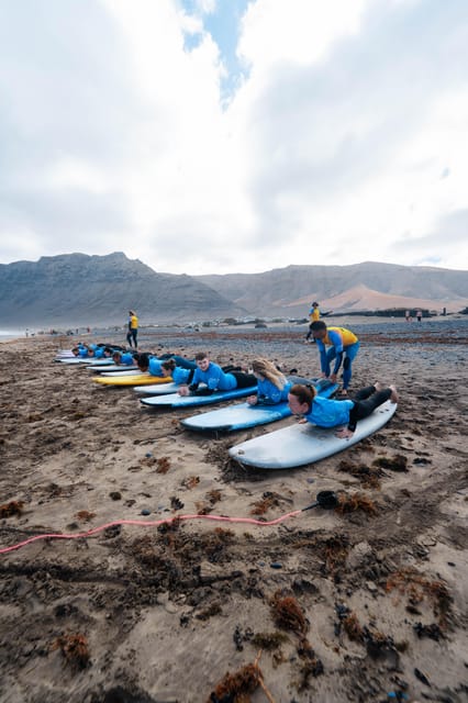 Famara Beach: Surfing Lessons with Videos - Coaching that keeps beginners moving