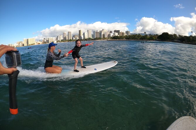 Family, Private & Group Surfing Lessons, Waikiki Courtesy Shuttle - Waikiki waves, Hawaiian culture, and the right expectations