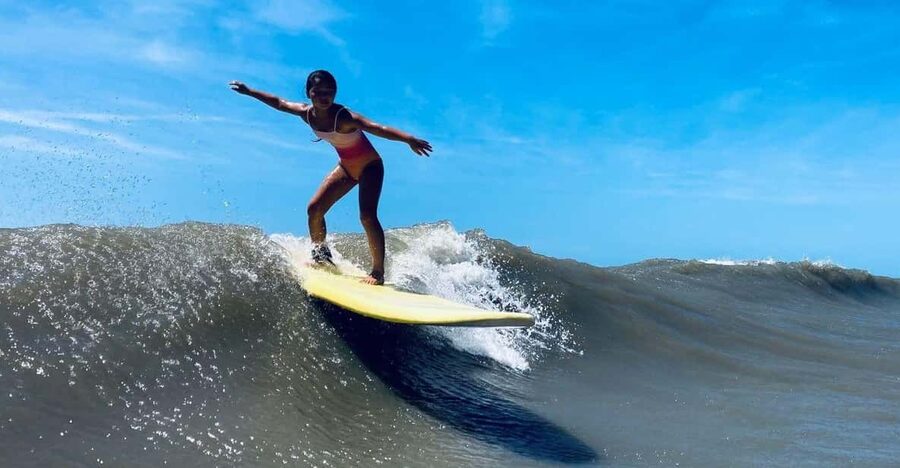 Folly Beach: Surf Lessons - What 90 minutes at Folly Beach feels like