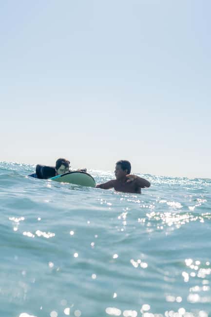 From Sayulita: La Lancha Surf Lesson w/ Transportation - From Marea Surf School to the Open-Air Surf Cars