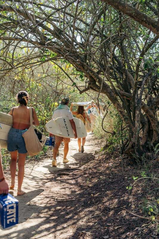 From Sayulita: La Lancha Surf Trip w/ Transportation - Choosing a board at Marea Surf School